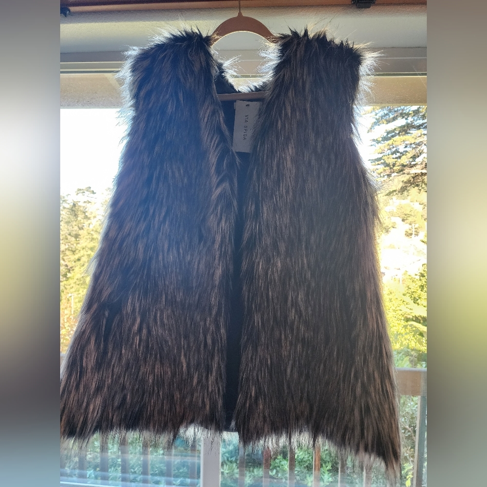 Via Spiga Faux Fur Vest from Nordstrom